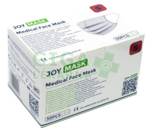 Joy Mask Rouška vel.S/M bílá 50ks