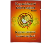 Kapsaicinová hřejivá náplast 7x10cm 1ks