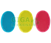 Karlie Gumový kartáč oválný 1 ks