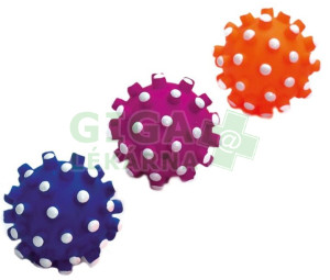 Karlie Hračka pro psy míček ježatý pískací vinyl průměr 9cm