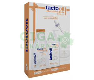 Kazeta Lactovit Lactooil SG 500ml+tělové ml.400ml