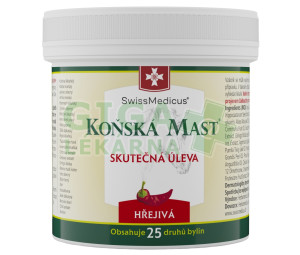 Koňská mast hřejivá 500ml