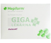 Krytí Mepiform silikon 5x7.5cm 5ks