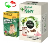 LEROS BABY Dětský čaj Klidné sny n.s.20x1.5g