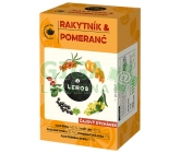 LEROS Čajový dýchánek rakytník a pomeranč 20x2g
