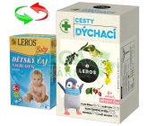 LEROS Dětský čaj cesty dýchací 20x2g