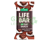 Lifefood Tyčinka Lifebar Oat snack lísk.oř. čoko 40g BIO