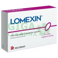 Lomexin 600mg 1 měkká vaginální tobolka