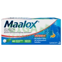 Maalox žvýkací tablety 40