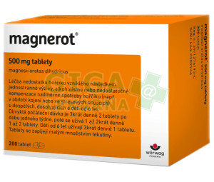 Magnerot 500mg tbl.nob.200 II