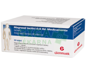 Magnesii Lactici 0.5 tbl.MVM por.tbl.nob.50x0.5g