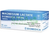 Magnesium lactate Biom.500mg por.tbl.nob.50x500mg
