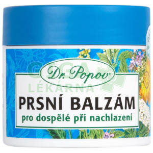 Masážny prsný balzam pre dospelých 50ml Dr.Popov