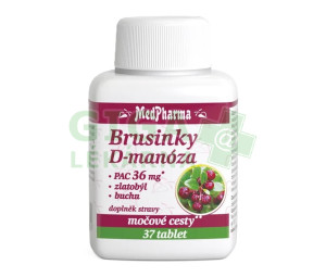 MedPharma Brusinky D-manóza tbl.37