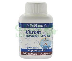 MedPharma Chrom pikolinát 200µg tob.107