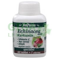 MedPharma Echinacea 600mg+Kurkumin 67 tablet