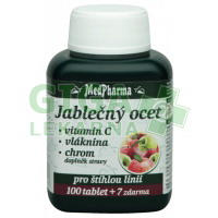 MedPharma Jablečný ocet+vláknina+vit.C+chrom 107 tablet
