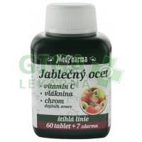 MedPharma Jablečný ocet+vláknina+vit.C+chrom 67 tablet