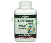 MedPharma L-Carnitin 500mg+Inulin+Chrom tbl.67