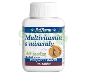 MedPharma Multivitamín s minerály 107 tablet