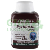 MedPharma Pyridoxin (vitamin B6) 20mg tbl.67