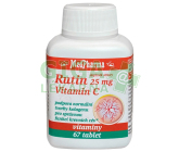 MedPharma Rutin 25mg+vitamin C tbl.67