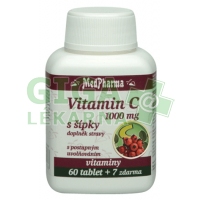 MedPharma Vitamín C 1000mg s šípky 67 tablet