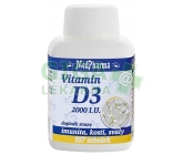 MedPharma Vitamin D3 2000 I.U. tob.107