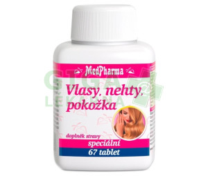 MedPharma Vlasy nehty pokožka tbl.67