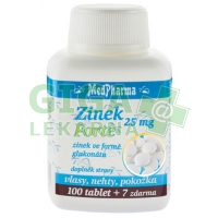 MedPharma Zinok 25 mg Forte 107 tabliet