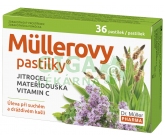 Müllerovy pastilky s jitrocelem a mateříd.36ks ZP