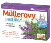 Müllerovy pastilky se šalvějí bez cukru 36ks ZP