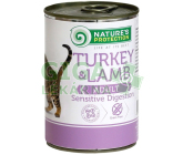 Natures Protection Cat konz.Sensitive krůta jehně 400g