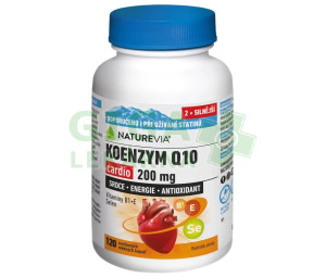 NatureVia Koenzym Q10 cardio 200mg cps.120
