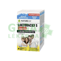 NatureVia Laktobacily 5 Imunita 30 kapsúl