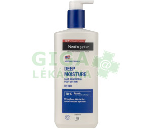 Neutrogena tělové mléko Deep Moisture Fast Absorbing 400ml