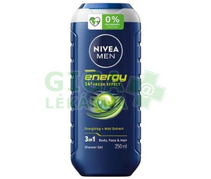 NIVEA Shower sprch.gel pro muže Energy250ml č80803