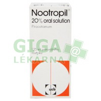 Nootropil 20% Oral Solution 125ml