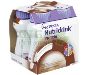 Nutridrink Protein čokoláda por.sol.4x200ml Nový