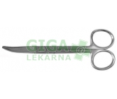 Nůžky zahnuté hrotnato-tupé 18cm 08-111-18