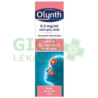 Olynth 0,5mg/ml nosní sprej 10ml