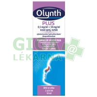 Olynth Plus 0.5mg/ml+50mg/ml nosní sprej 10ml