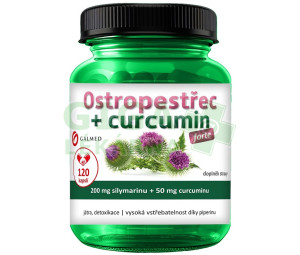 Ostropestřec+curcumin forte cps.120 Galmed