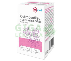Ostropestřec + curcumin FORTE cps.60 AGmed