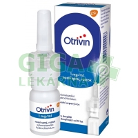 Otrivin nosní sprej 1mg/ml 10ml s dávkovačem