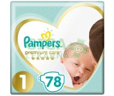 Pampers Premium Care 1 Newborn 78ks