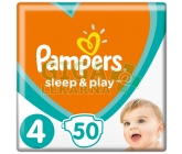 PAMPERS Sleep&Play Maxi 7-14kg 50ks