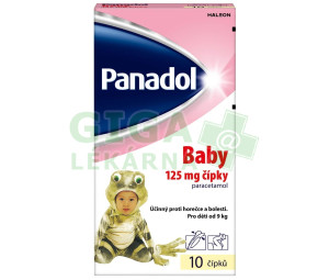 Panadol Baby 125mg sup. 10 CZ