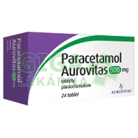 Paracetamol Aurovitas 500mg 24 tablet