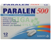 Obrázek Paralen 500mg 12 tablet